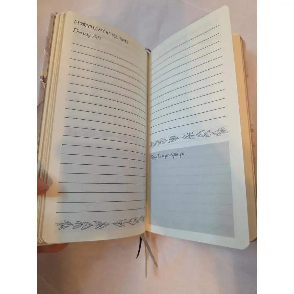 Prayer Journal With Christian Verses Pocket Purse